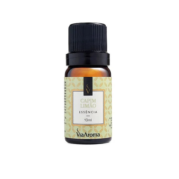 Essência Sintética Capim Limão 10ml – Via Aroma
