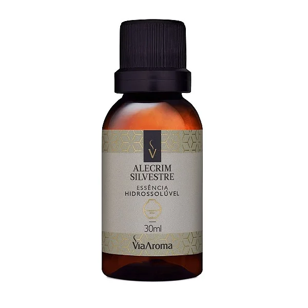 Essência Hidrossolúvel Alecrim Silvestre 30ml – Via Aroma