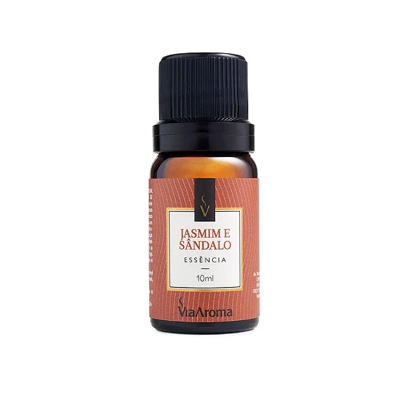 Essência Sintética Jasmim e Sândalo 10ml – Via Aroma