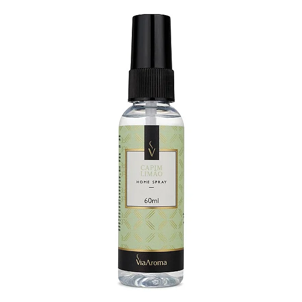 Home Spray Capim-Limão 60ml - Via Aroma