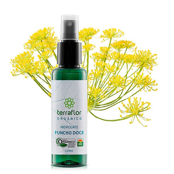 Hidrolato Funcho Doce orgânico 120ml - Terra Flor