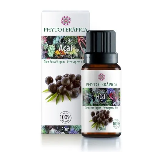 Óleo de Açaí Extravirgem 20ml - Phytoterápica