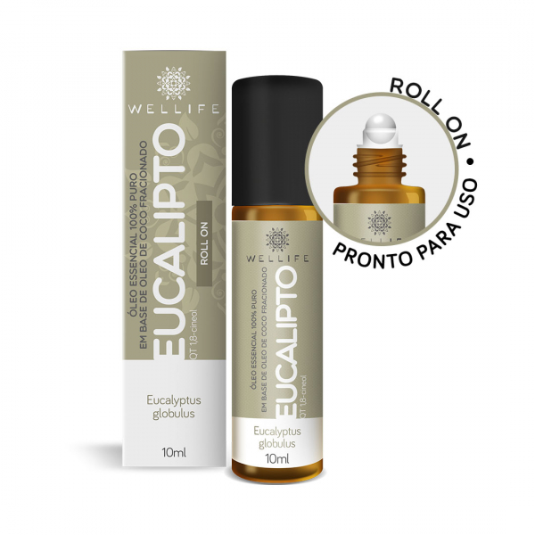 Roll On Eucalipto Globulus 10ml - Wellife