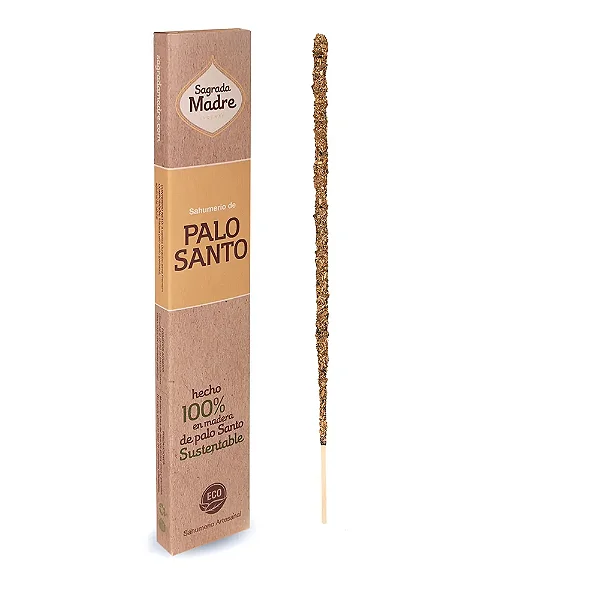 Incenso Natural Palo Santo Puro - Sagrada Madre