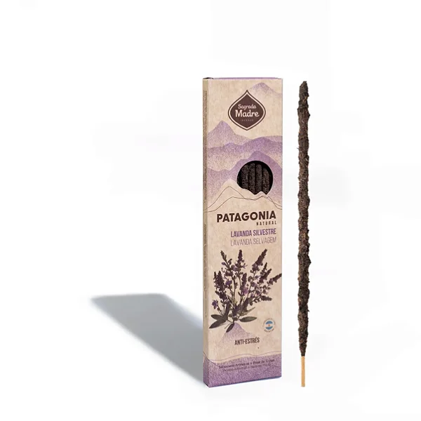 Incenso Natural Patagônia Lavanda Silvestre - Sagrada Madre