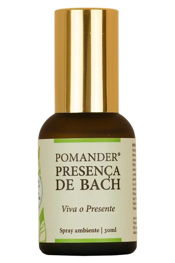 Spray Viva o Presente 30ml - Pomander Presença de Bach