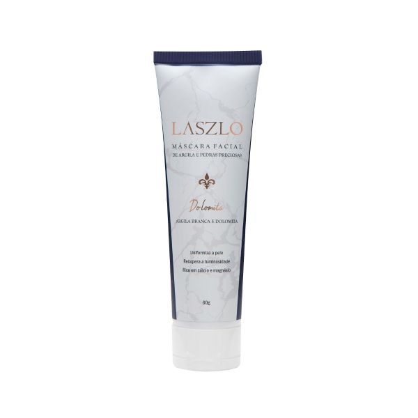 Máscara de Argila Branca e Dolomita 60g - Laszlo