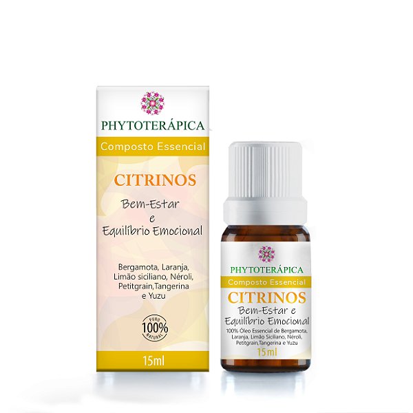 Sinergia Citrinos 15ml - Phytoterápica