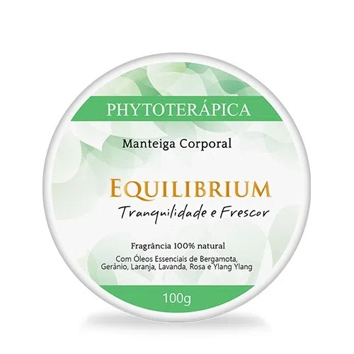 Manteiga Desodorante Corporal Equilibrium 100g - Phytoterapica
