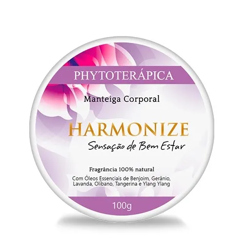 Manteiga Desodorante Corporal Harmonize 100g - Phytoterapica