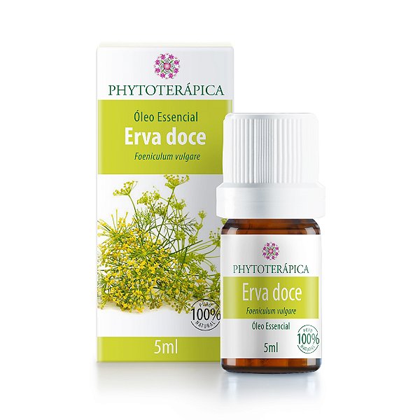 Óleo Essencial de Erva Doce 5ml - Phytoterápica