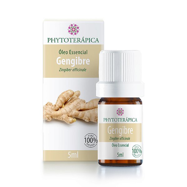 Óleo Essencial de Gengibre Seco 5ml - Phytoterápica