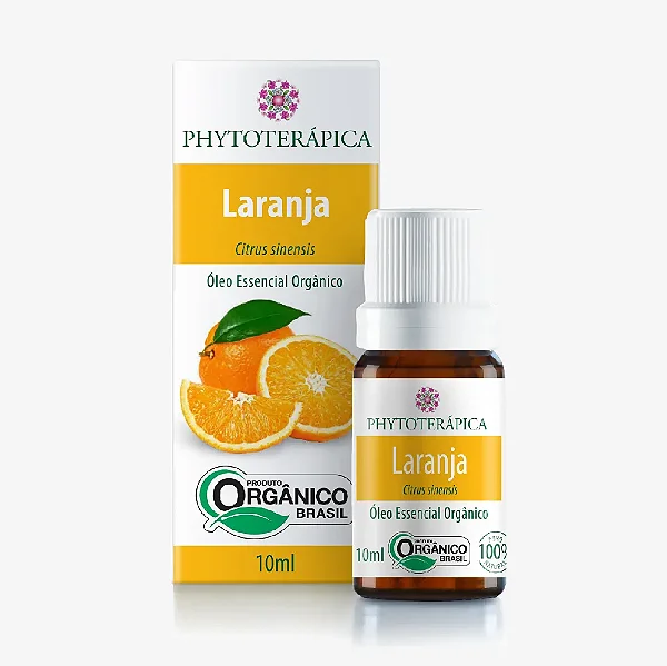 Óleo Essencial de Laranja Doce Orgânico 10ml - Phytoterápica