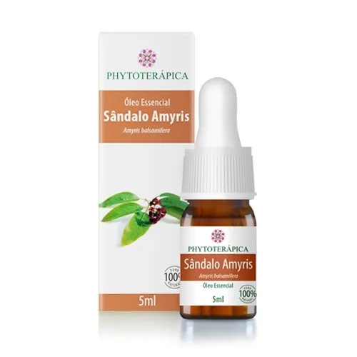 Óleo Essencial de Sândalo Amyris 5ml - Phytoterápica