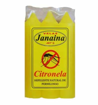 Vela Citronela E4 - Velas Janaina