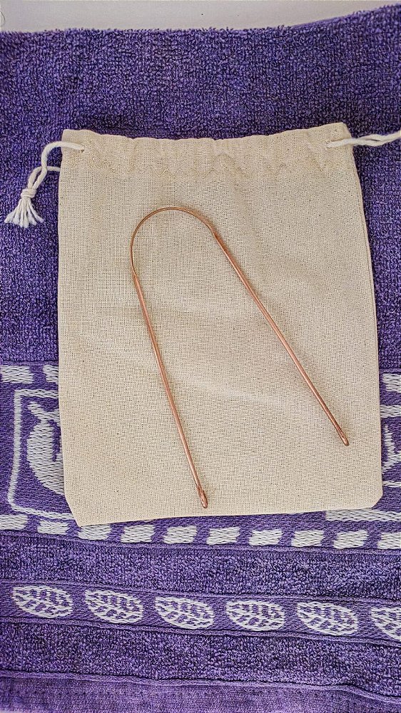 Raspador de Língua de Cobre