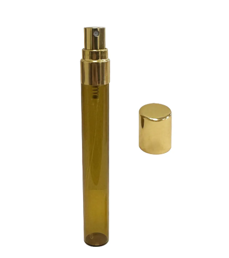 Frasco Spray 10ml - Tampa dourada