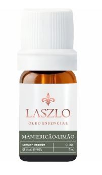 Óleo Essencial de Manjericão Limão QT Citral 5ml - Laszlo