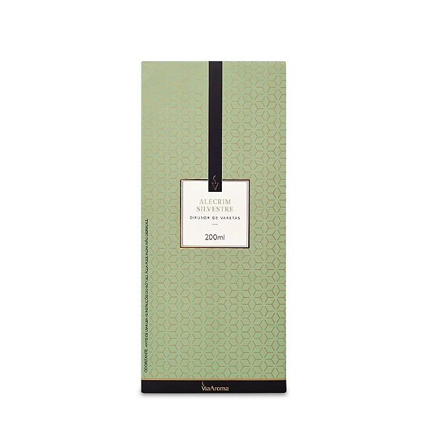 Difusor de Varetas Alecrim Silvestre 200ml - Via Aroma