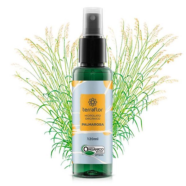 Hidrolato Palmarosa 120ml - Terra Flor