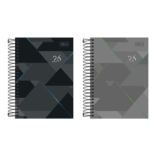 Agenda Spot Masculina Espiral 2026 M5