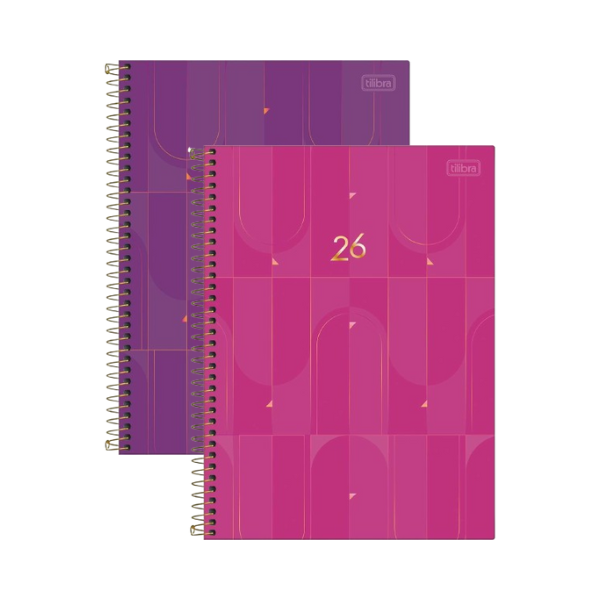 Agenda Spot Feminina Espiral 2026 M9
