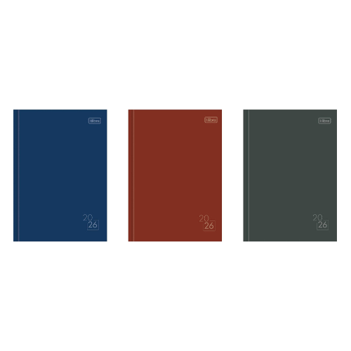 Agenda Spice Costurada Cores M6 2026