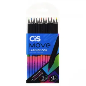 LAPIS DE COR CIS MOVE C/12 CORES