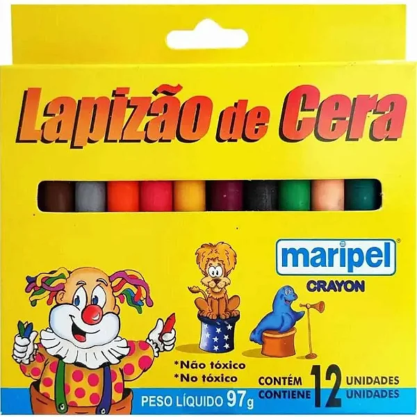 GIZ DE CERA C/  6  CORES