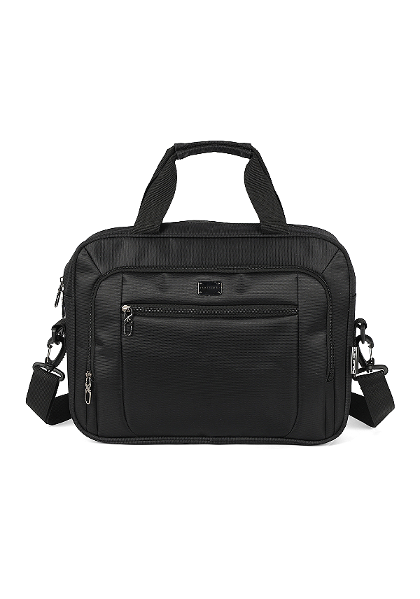 Pasta Executiva Preta Feminina Tablet Notebook 14'' Bolsa Polo King