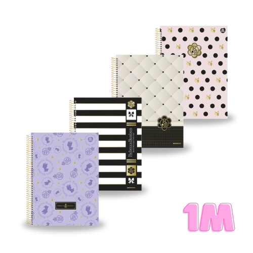 Caderno Universitário 1M CD 80F Rebecca Bonbon | 10788