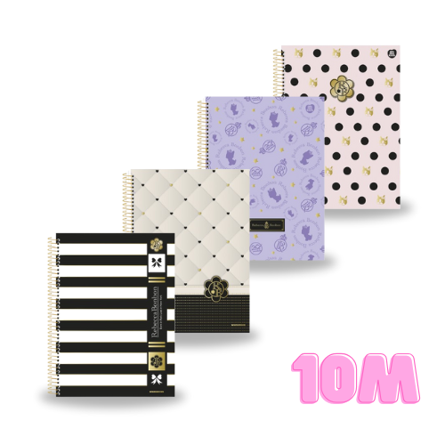 Caderno Universitário 10M CD 160F Rebbeca Bonbon | 10789