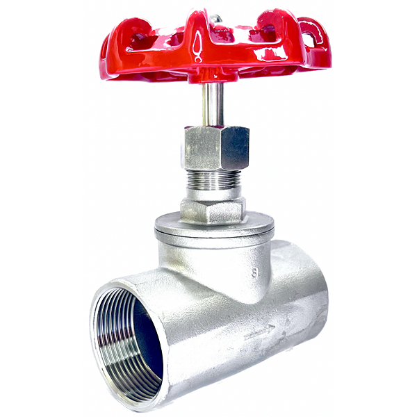 Válvula Globo 1.1/2" BSP Aço Inox 304 200PSI