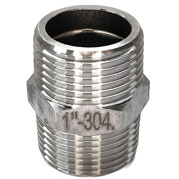Conexão Niple 1" BSP Aço Inox 304