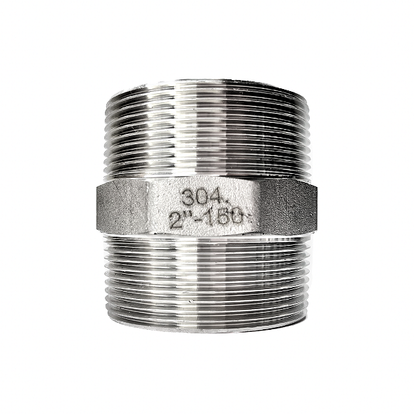 Conexão Niple 2" BSPT Aço Inox 304