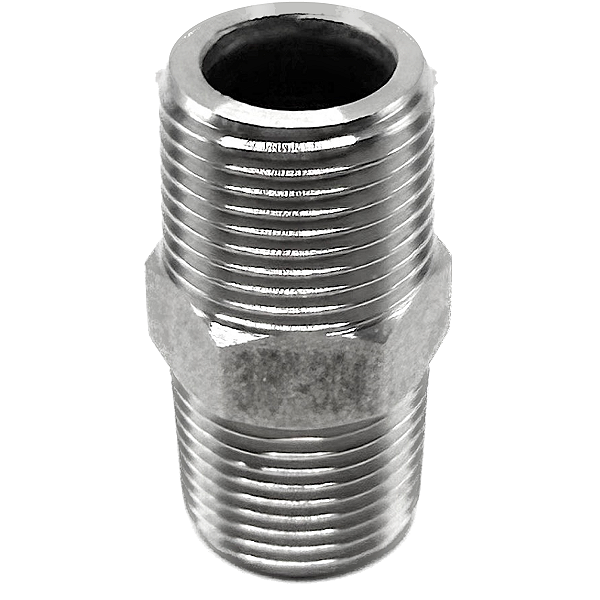 Conexão Niple 3/8" BSP Aço Inox 304