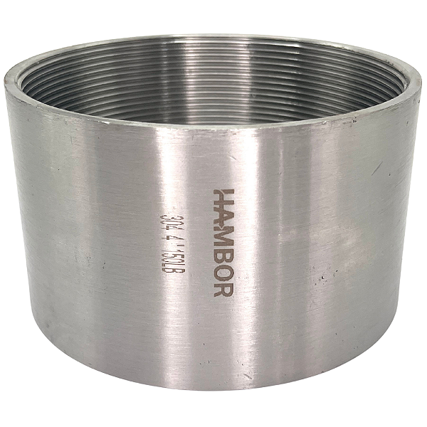 Conexão Luva 4 Bsp Fêmea X Fêmea Inox 304