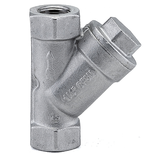 Filtro Y 1/4" BSP Aço Inox 304