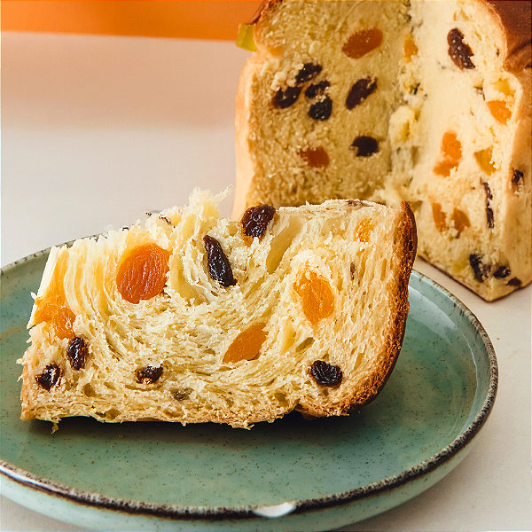 Panetone Clássico - Tâmaras com Damasco
