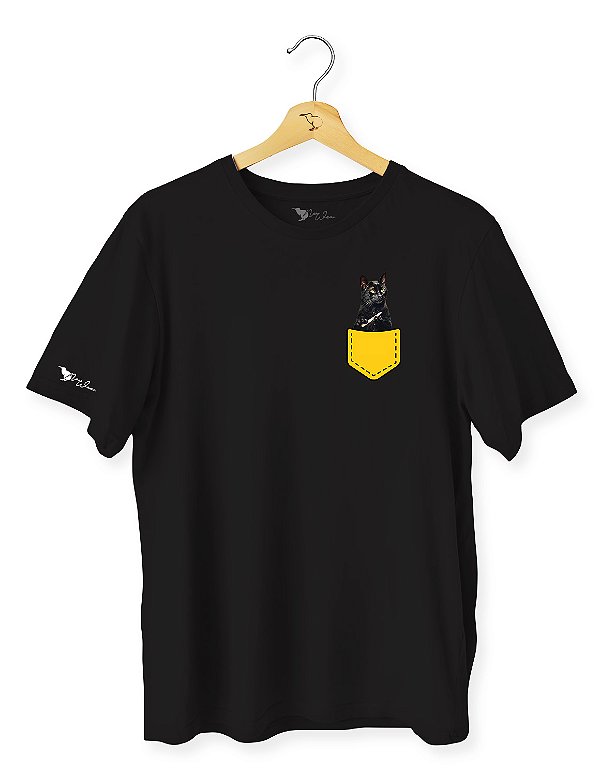 Camiseta gato fazendo unha - ANI2301