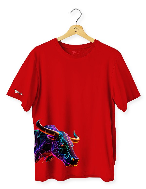 Camiseta Boi Colorido-ANI2317