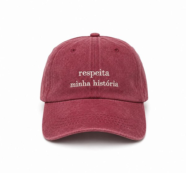 Boné Respeita Minha História - Collab A.mar + Beira-Rio