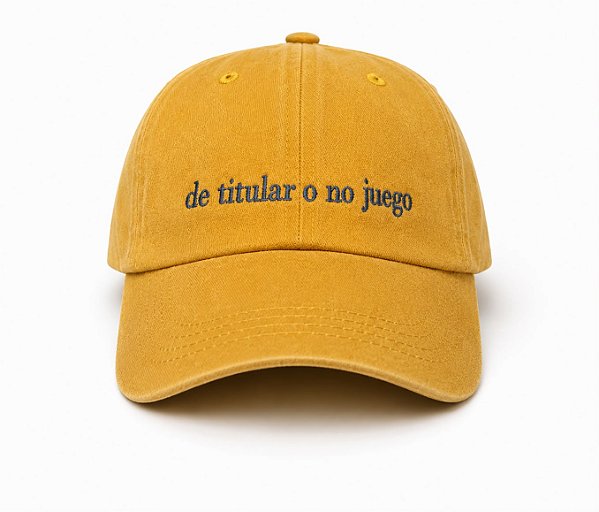Boné De Titular O No Juego