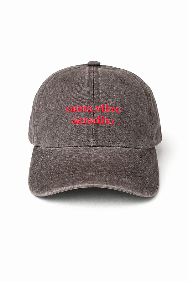 Boné Canto, Vibro, Acredito - Collab A.mar + Beira-Rio