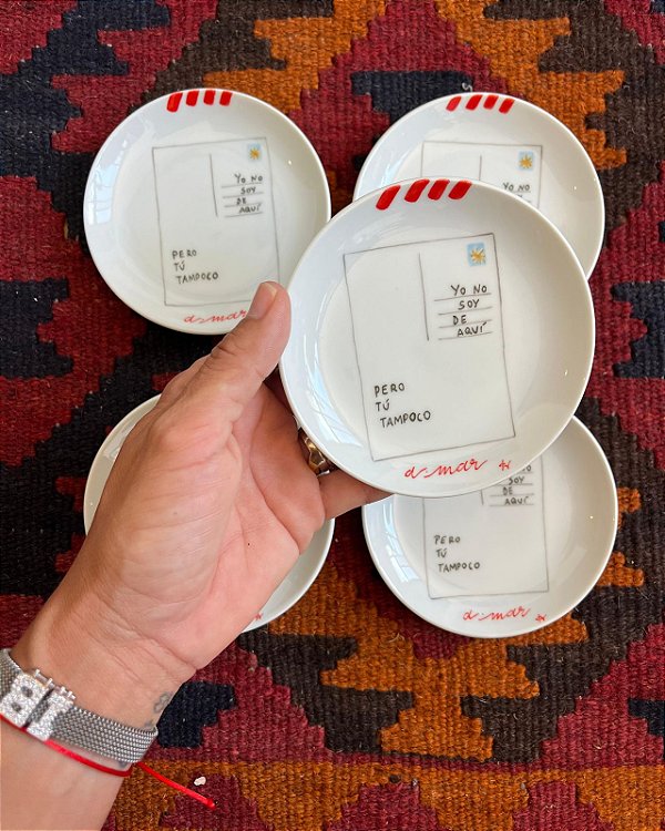 Porta-joias Yo no soy de aquí, pero tú tampoco