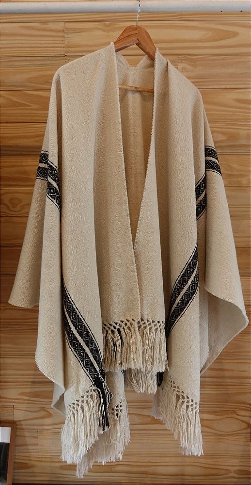 Poncho Identidade - cru