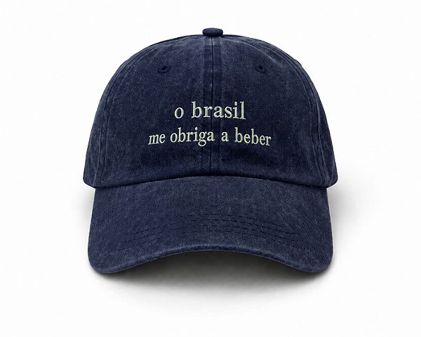 Boné O Brasil Me Obriga a Beber