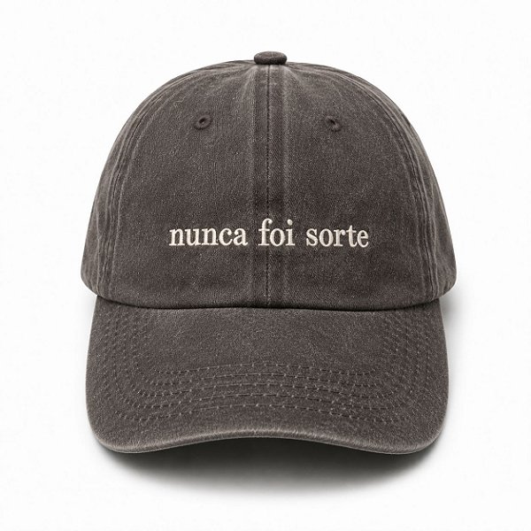 Boné Nunca Foi Sorte