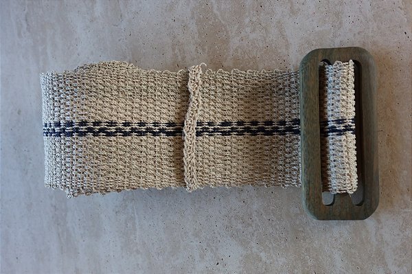 Cinto Chaguar & Palo Santo - Navy - largo