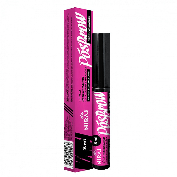 Sérum Regenerador Pós Brow Niraj 8ml